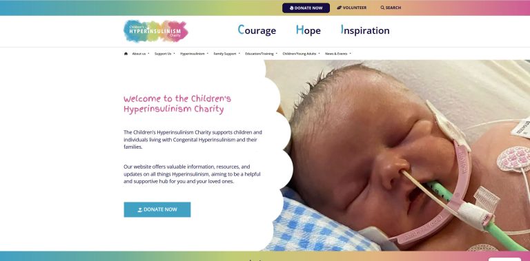 Children's Hyperinsulinism Charity Website