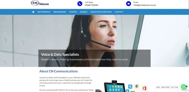 CN Telecom Website