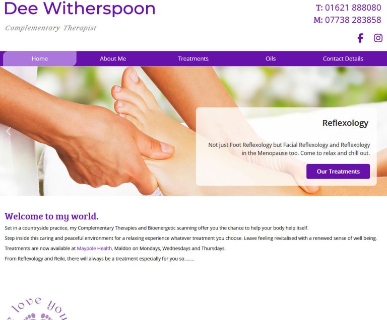 Dee Witherspoon Reflexologist
