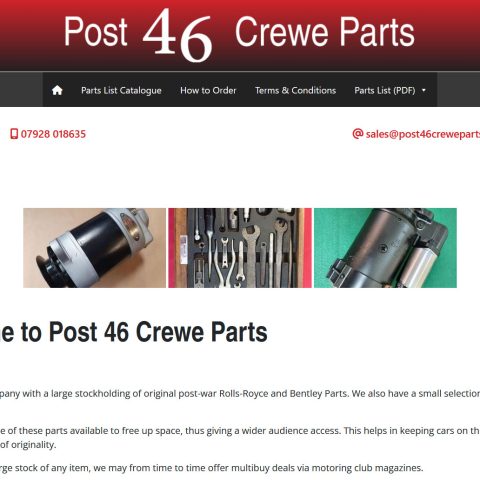 Post 46 Crewe Parts